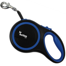 Retractable Dog Training Lead 8m Extendable Blue