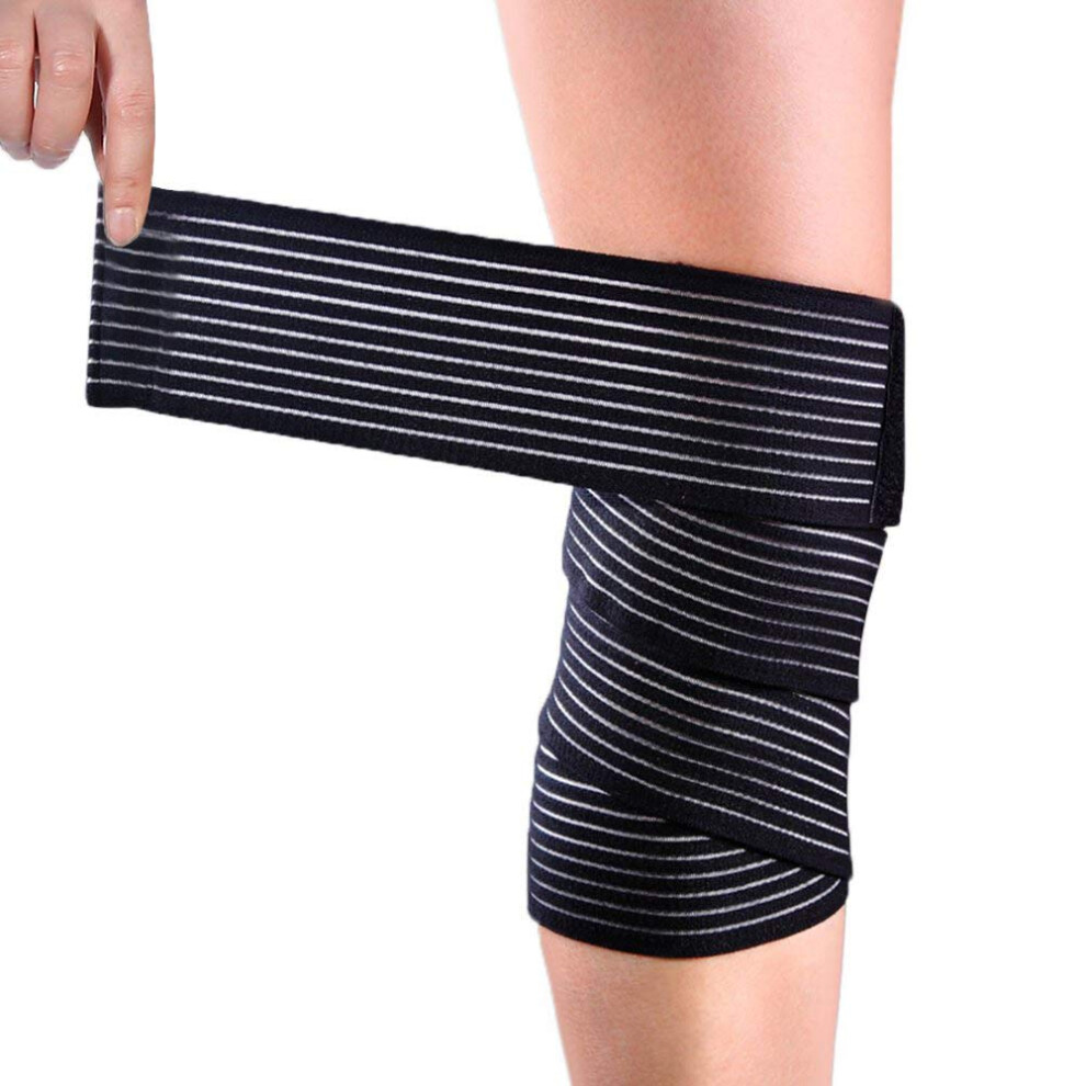 Thigh Compression Wrap with Adjustable Secure Fit, Breathable Leg Support for Hamstring and Knee