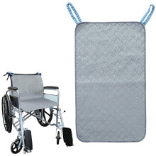 Waterproof Chair Pads for Incontinence, Reusable Absorbent Wheelchair Seat Pads With Handles, 35.4 x 19.68 Inches