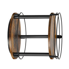 Stylish Round Wooden Turntable For Counter Presentation And
