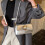 PU Leather Underarm Bag Practical Evening Bag Casual-Silver 4