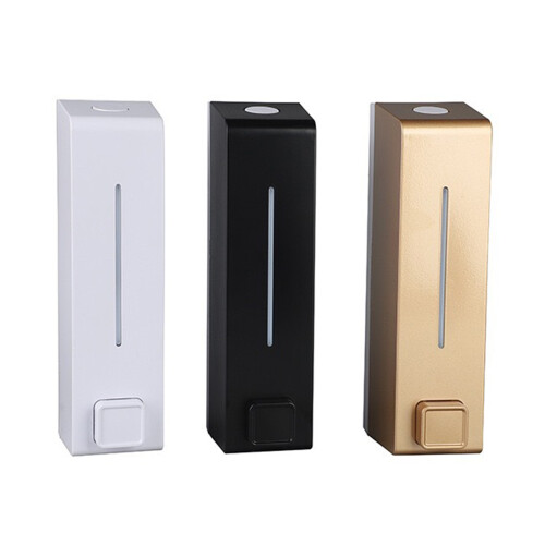 Space Saving Wall Mount Soap Dispenser With Precise-White 1