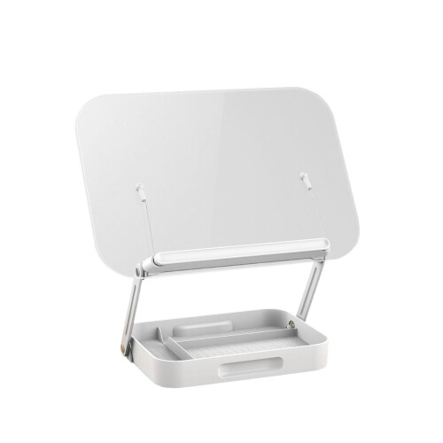 Variable Position Acrylic Book Holder With Stable Design And-A 2