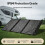 28W Single Crystal Silicon Sun Energy Device For Phone Tablet 5