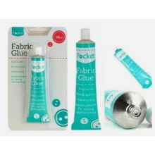Extra Strong Fabric Glue 50g | Washable Adhesive Repair Hemming Sewing Textile