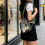 Adjustable Strap See Through Chest Purse For Quick-Black 7