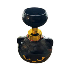 2026 Black Cat Paw Automatic Foaming Soap Dispenser, Cute Kitty Pump Creates PawShaped Foam for Hand Washing
