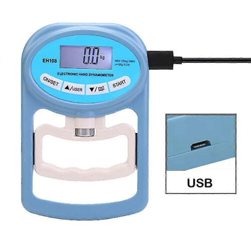 Handheld 120kg Digital Dynamometer Grip Strength Meter Automatically Captures Electronic Grip Strength 2