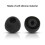 (S, White) 1 Pair Ear Tips Soft Silicone Avoid Falling Off Replacement Earbuds Plugs Cover Compatible Huawei Freebuds 4i 2