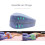 Memory Foam Hip Alignment Pillow for Side Sleepers, Sciatica Relief and Better Sleep (Navy) 2
