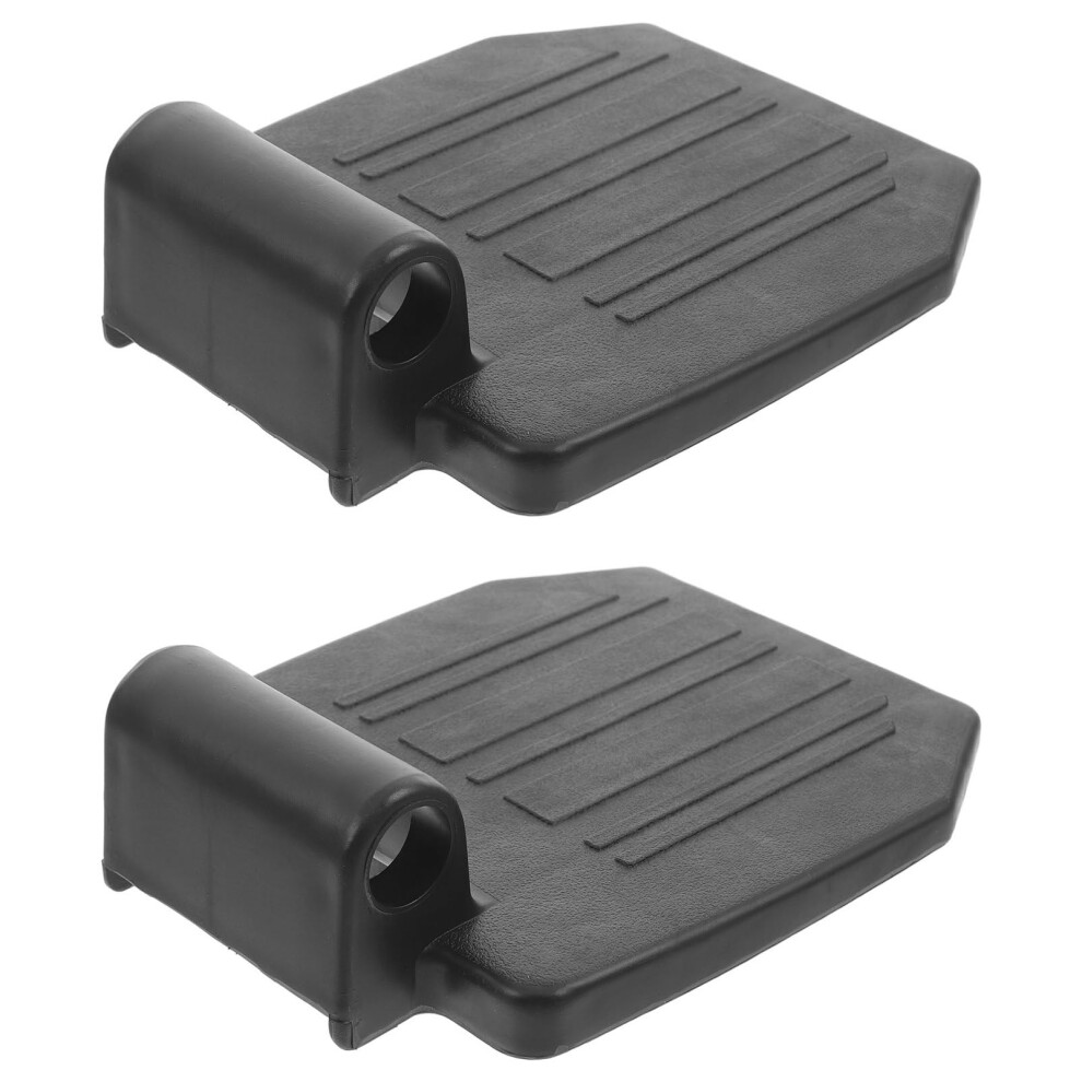 Universal Wheelchair Footrest Replacement, 2pcs Elevating Leg Rest for Comfortable Support and Travel
