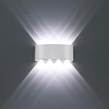 Led Wall Lights Modern Wall Lamp 8w Spot Light Cold White for Living Room, Bedroom, Hallway