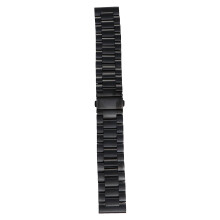 1Bracelet Montre Quick Release Acier Noir Style Luxe Durable