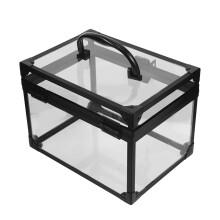 Transparent Cd Display Case Organizer Plastic Disc Storage Box