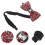 Vorgebundene Fliege Silber Herren Accessoire Anzug 3