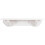 White Foldable Wall Shelf ABS Bathroom Towel Toothbrush Organizer 1