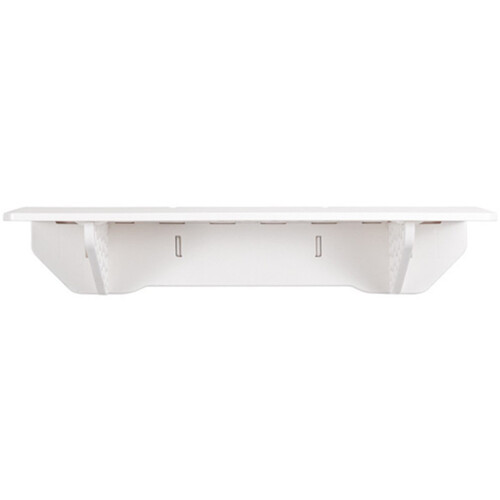 White Foldable Wall Shelf ABS Bathroom Towel Toothbrush Organizer
