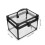 Transparent Cd Display Case Organizer Plastic Disc Storage Box 2