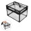 Transparent Cd Display Case Organizer Plastic Disc Storage Box 4