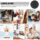 Mechanical Kitchen Timer Black Stainless Steel ABS Cooking Timer 4