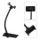 Black Microphone Holder Clip with Gooseneck Clamp for Studio Use 5