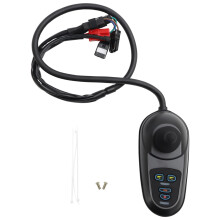 Electric Wheelchair Joystick Controller 24V Universal 360 Control with FiveSpeed Adjustment and Easy Installation