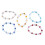 5PCS Crystal Bead Stretch Bracelet - Multi-Color 2