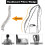 Triangular Bed Wedge Reading Pillow with Ergonomic Back Support, Removable Cover, 120x20x50cm 5