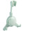 Universal Adjustable Punch-Free Handheld Shower Holder Bathroom Shower Bracket，Fonepro 1