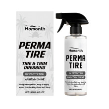 Limited time!!Homonth Tire Shine Spray Wheel Gloss Black Car Tire Daily Polishing Maintenance Care Agent