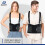 Adjustable Back Support Belt for Work with Targeted Lumbar Support, Breathable Black Brace for Heavy Lifting 3