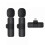 Wireless Microphone for iPhone iPad, Mini Microphone, Wireless Microphones, Wireless Lavalier Microphone, Clip-on Microphones, Microphone 1