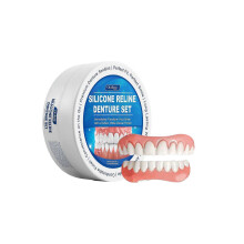 Limited time!!Oralhoe Dentures, Dental Crowns, Cosmetic Crowns, Enhance Smile Beauty, Comfortable Material Care Set