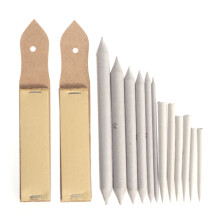 12Pz Strumenti Per Schizzi Tortillons E Temperamatite Carta
