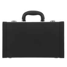 Black Clarinet Storage Case PU Portable with Lock