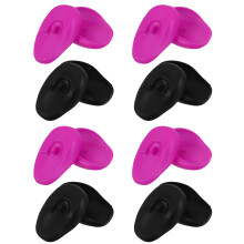 8Pair Heat Resistant Silicone Ear Muffs Waterproof for Hair Coloring