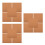 15Sheets Light Yellow Frameless Cork Wall Boards for Home Office Use 1