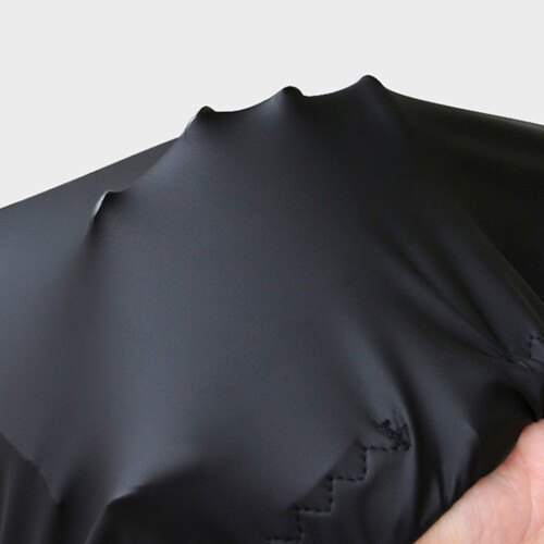 1Set Copertura Elastico Impermeabile Nero Per Bagagli Con Ganci 2