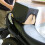1Set Copertura Elastico Impermeabile Nero Per Bagagli Con Ganci 8