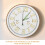 3Set Numeri Orologio ABS Dorati Kit Ricambio DIY Muro 4