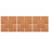 15Sheets Light Yellow Frameless Cork Wall Boards for Home Office Use 6