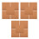 15Sheets Light Yellow Frameless Cork Wall Boards for Home Office Use 7