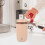 Beige Stainless Steel Coffee Shaker Electric Automatic Mixing Cup 3
