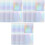 Autocollants Chiffres Ronds Multicolores Pour Organisation 2