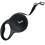 Retractable Dog Lead Training Pet Leash 5m Extendable Black 7