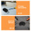 12Stk ABS Kofferecken Schutz Heavy-Duty Eckenschutz Reise 4