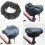 Pack Waterproof Bike Saddle Covers Elastic Protective Seat Black 3