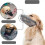 Nylon Muzzle for Small, Medium and Large Dogs, Breathable (XXS, Grey) 3