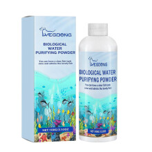 Yegbong Aquarium Water Purifier Algae Removal Powder - Cleans Fish Tank, Removes Green Algae And Water Algae, Water Purification, Fast-Dissolving Alga