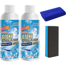 Marble Stain Remover and Stone Cleaner Set, Fast Oil Stain Removal for Kitchen Countertops (3pcs)